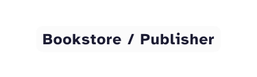 Bookstore Publisher